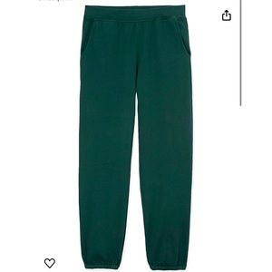 Velvet by Graham and Spencer organic cotton ZUMA sweatpants green.